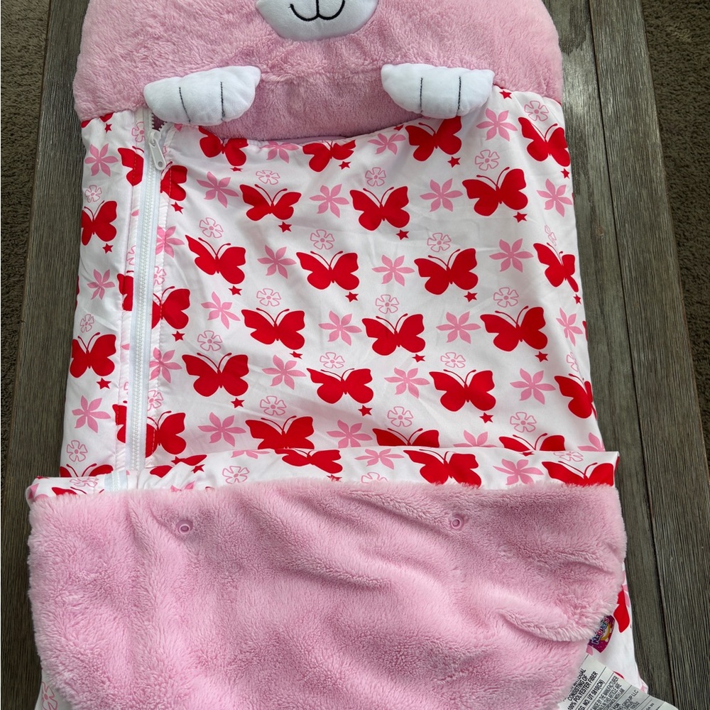 Pink and Red Butterfly Kids Pajamas